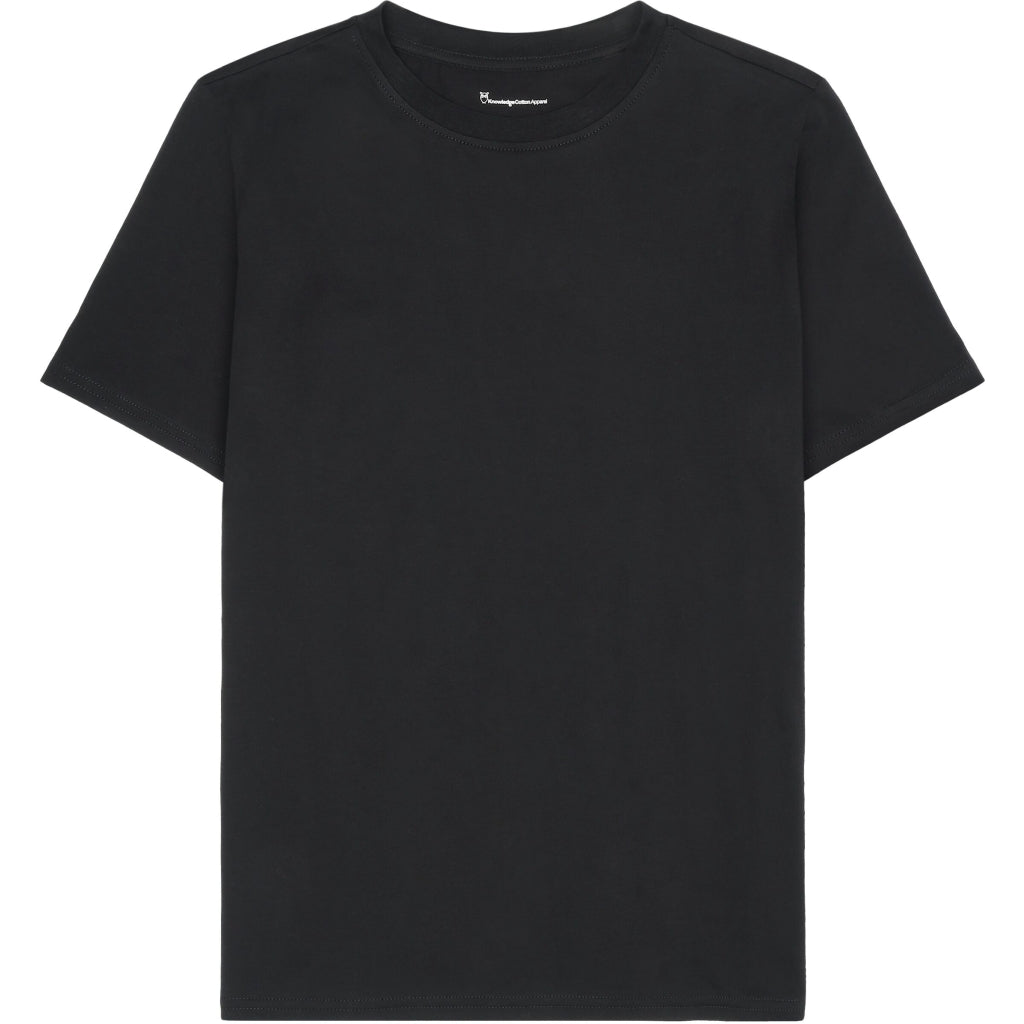 Basic pima cotton t-shirt - GOTS/Vegan - Black Jet