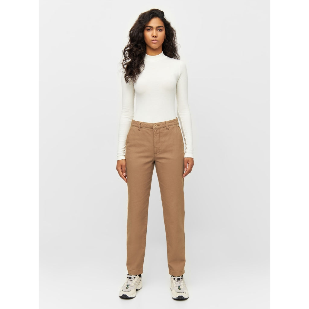 IRIS Mom Mid-Rise Chino -  Brown Sugar