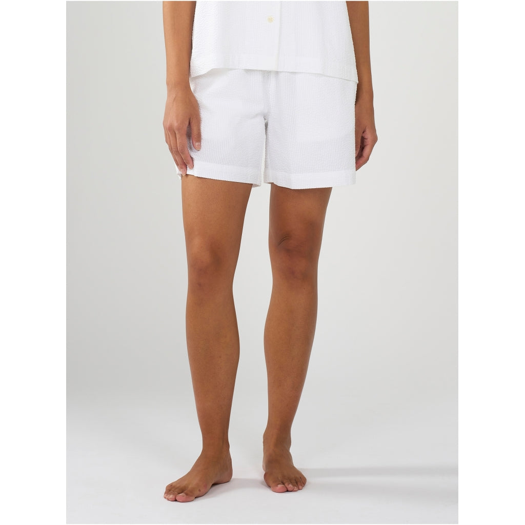 Pyjama Set Short - GOTS/Vegan - Bright White