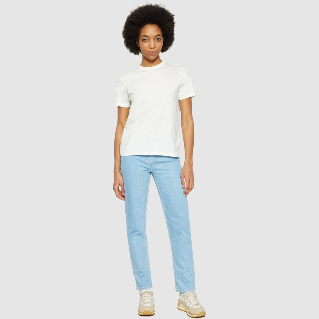 Basic pima cotton t-shirt - GOTS/Vegan - Egret