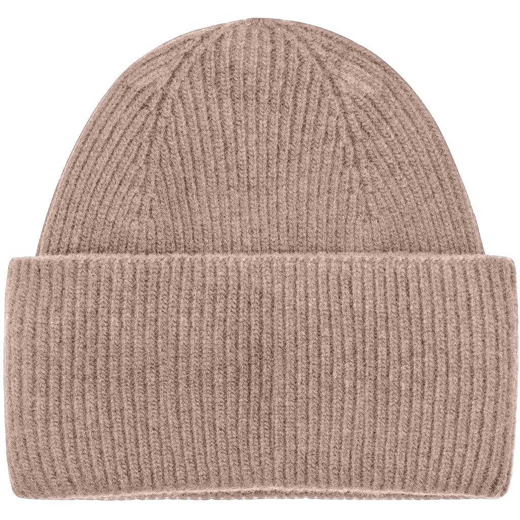 Cashmere Rib Beanie RWS - Kelp melange