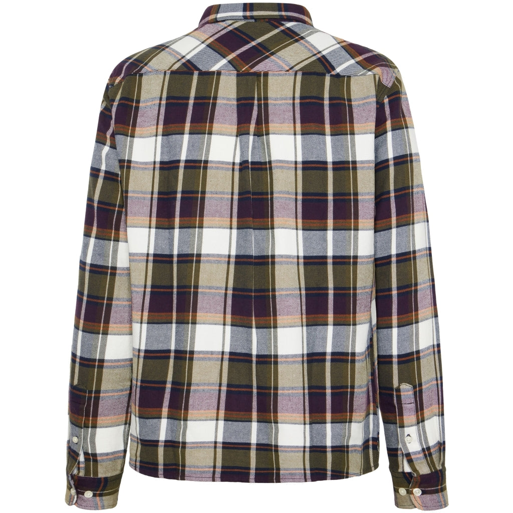 Checked Flannel Shirt - Blue Check