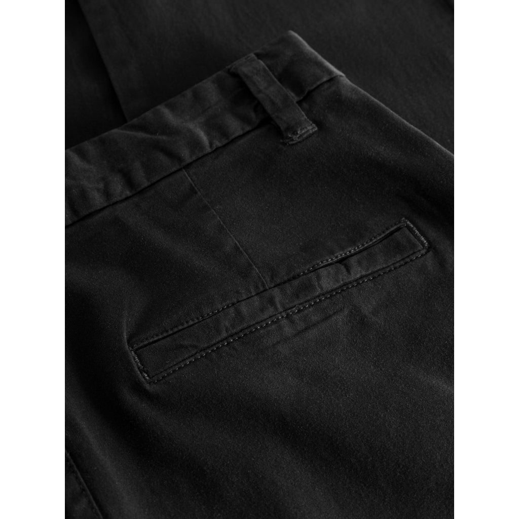 IRIS Mom Mid-Rise Chino -  Black Jet