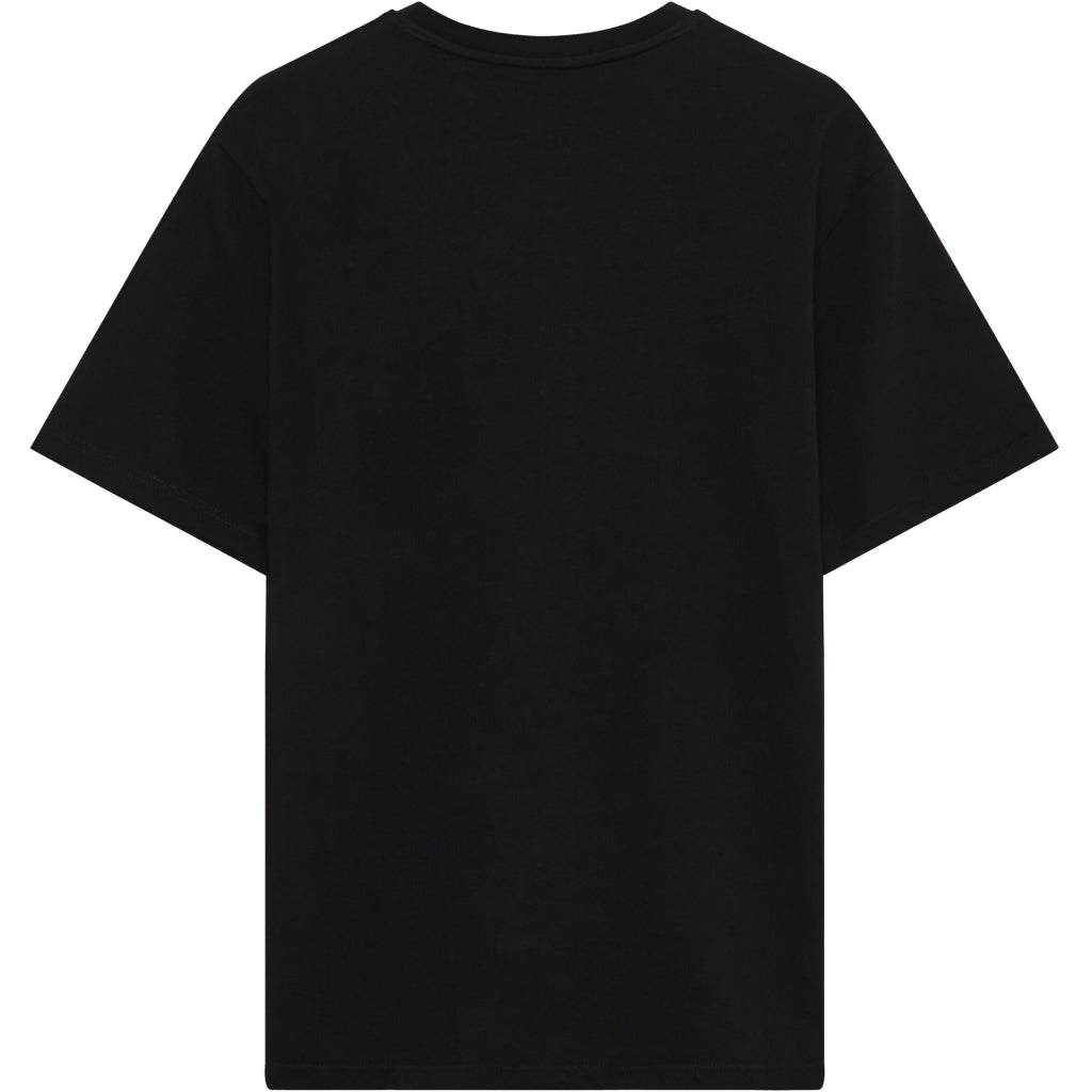 Organic Cotton Pocket T-shirt GOTS - Black Jet