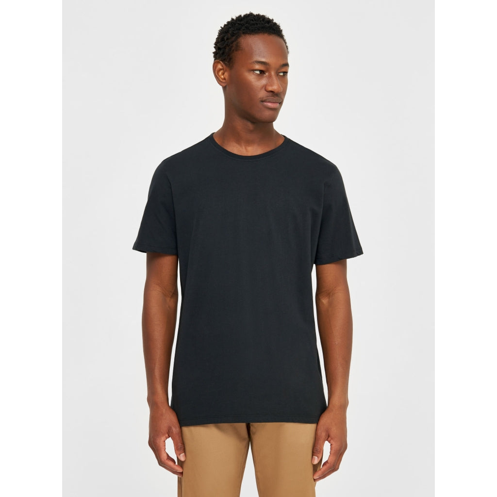 AGNAR Basic T-Shirt - GOTS/Vegan - Black Jet