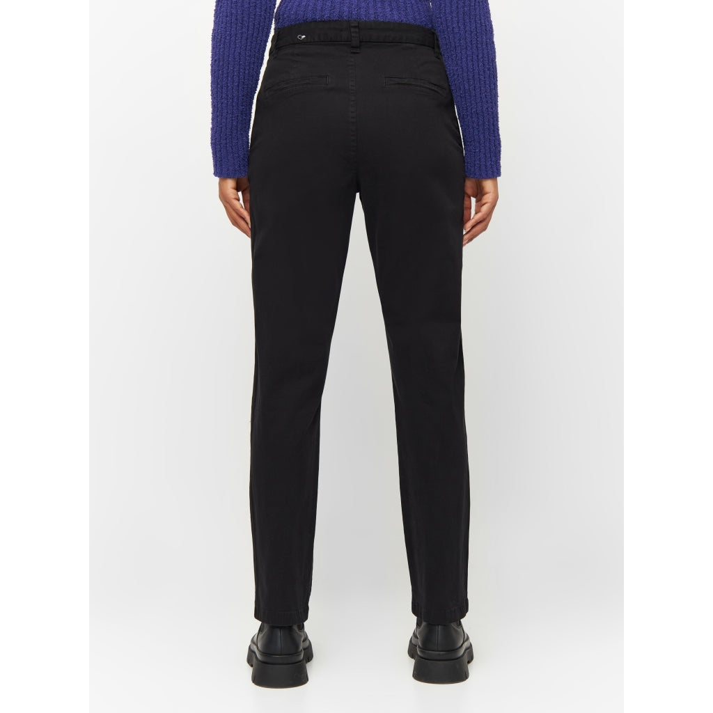 IRIS Mom Mid-Rise Chino -  Black Jet