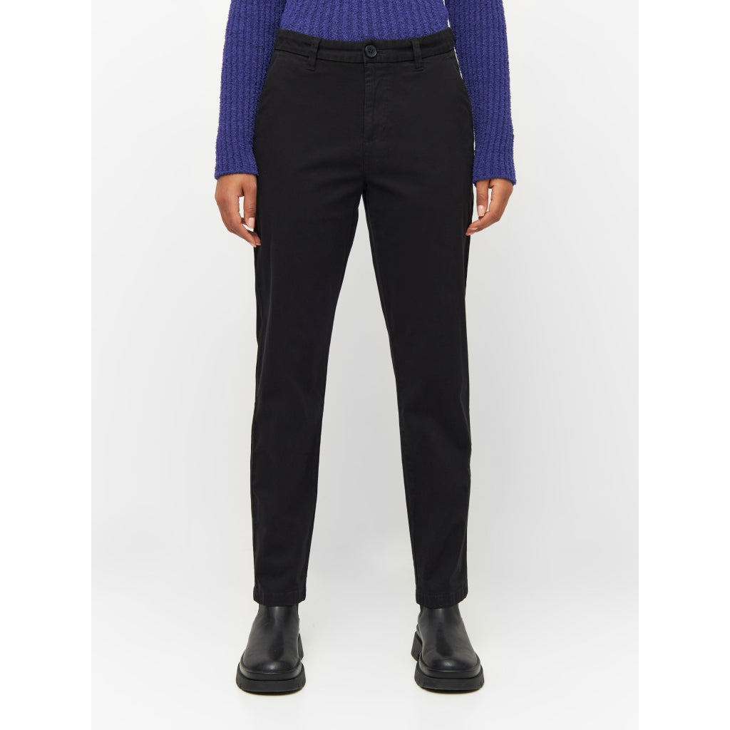 IRIS Mom Mid-Rise Chino -  Black Jet