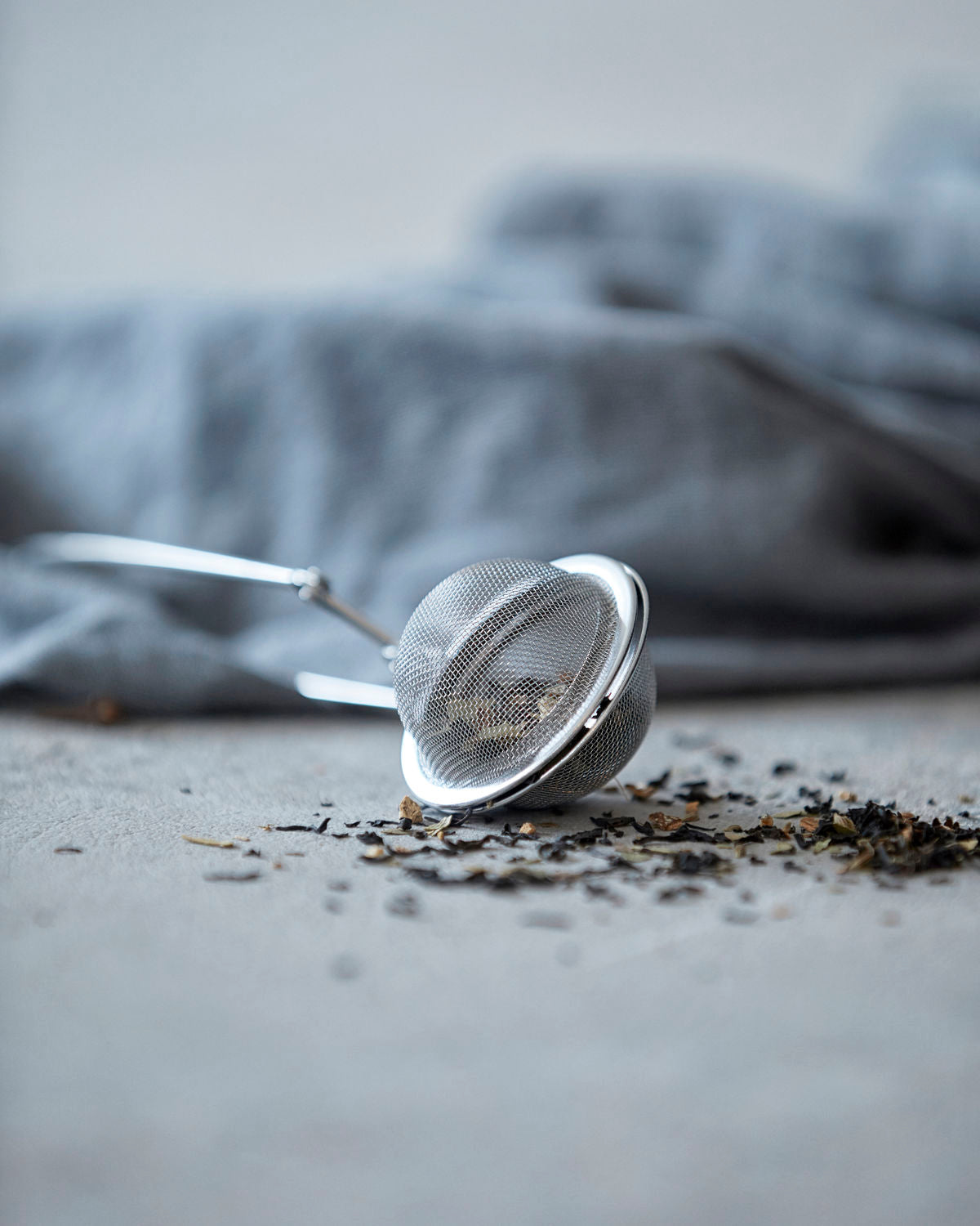 Mesh Tea Infuser - Silver Finish