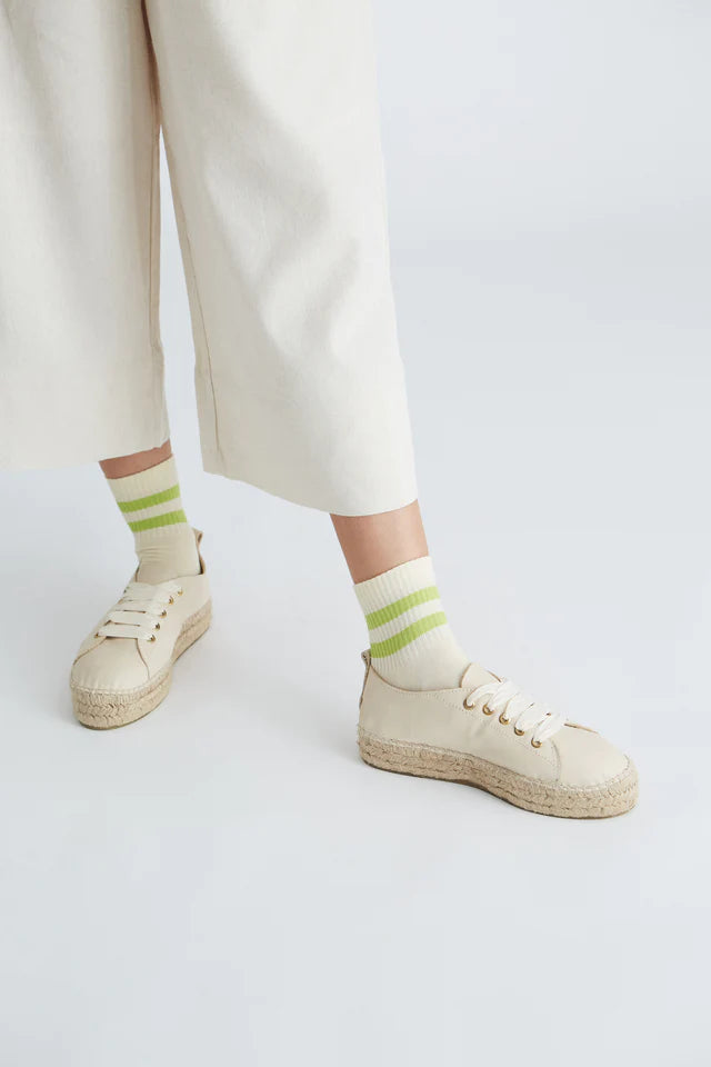 Sneaker Espadrilles - Ivory