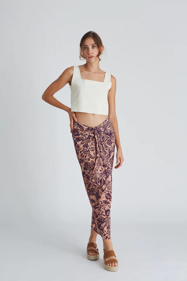 Double Strap Sandal - Brown