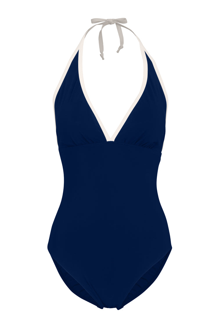 LEA ONE PIECE - Ink & Off White