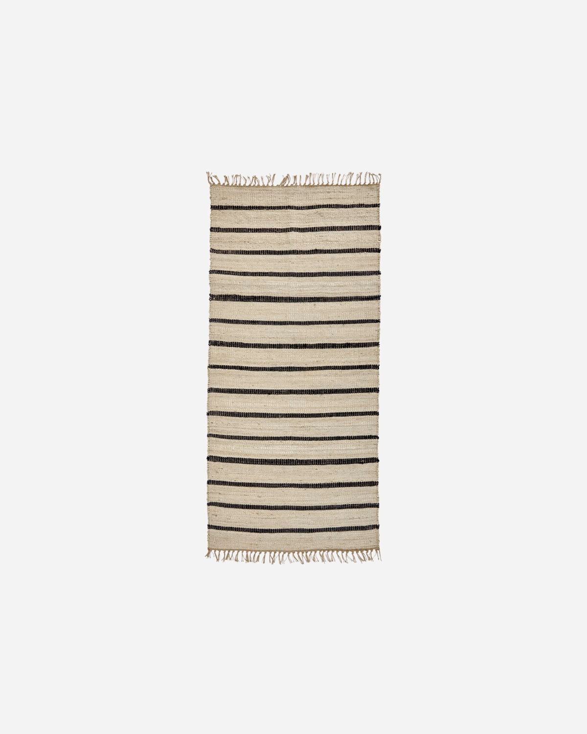 Rug Sima - Black & Natural