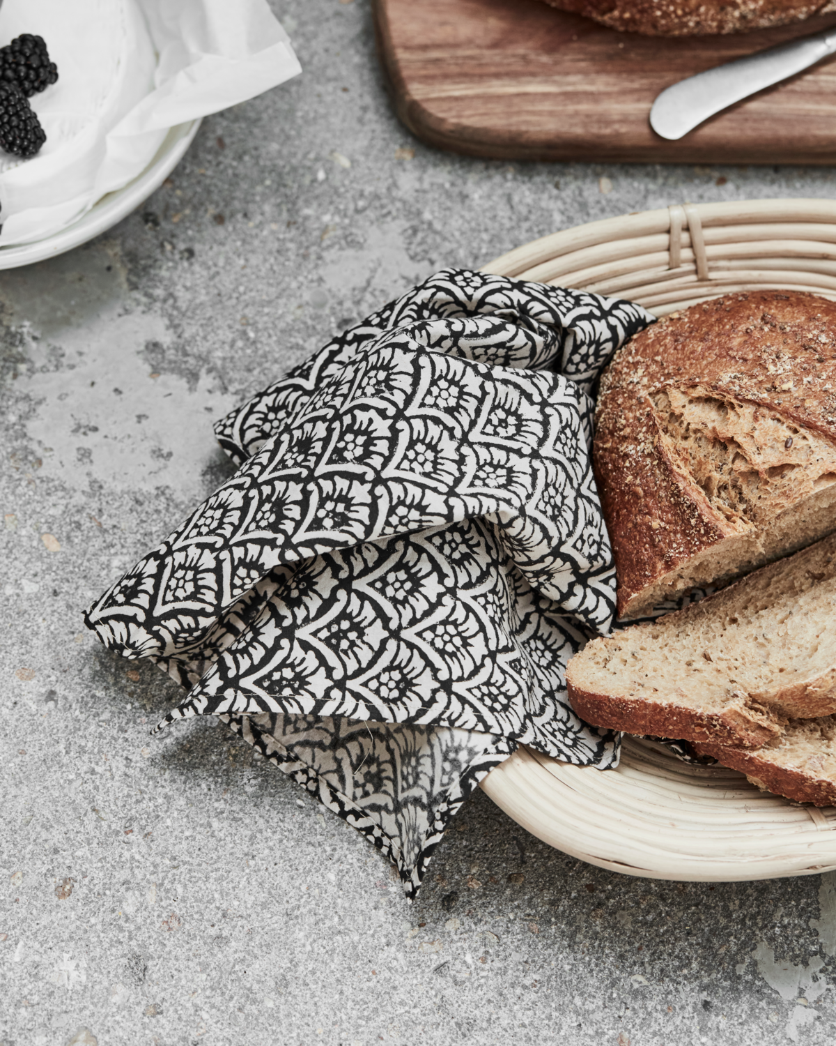 Join Napkins - Black & Off-white