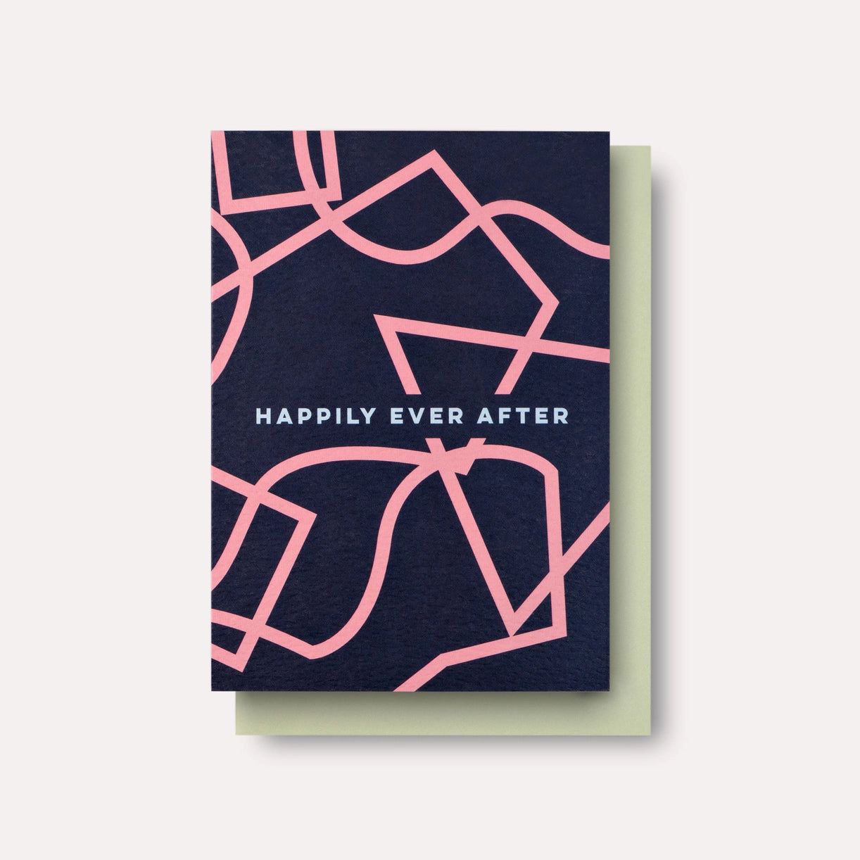 Happily Ever After Shapes Card