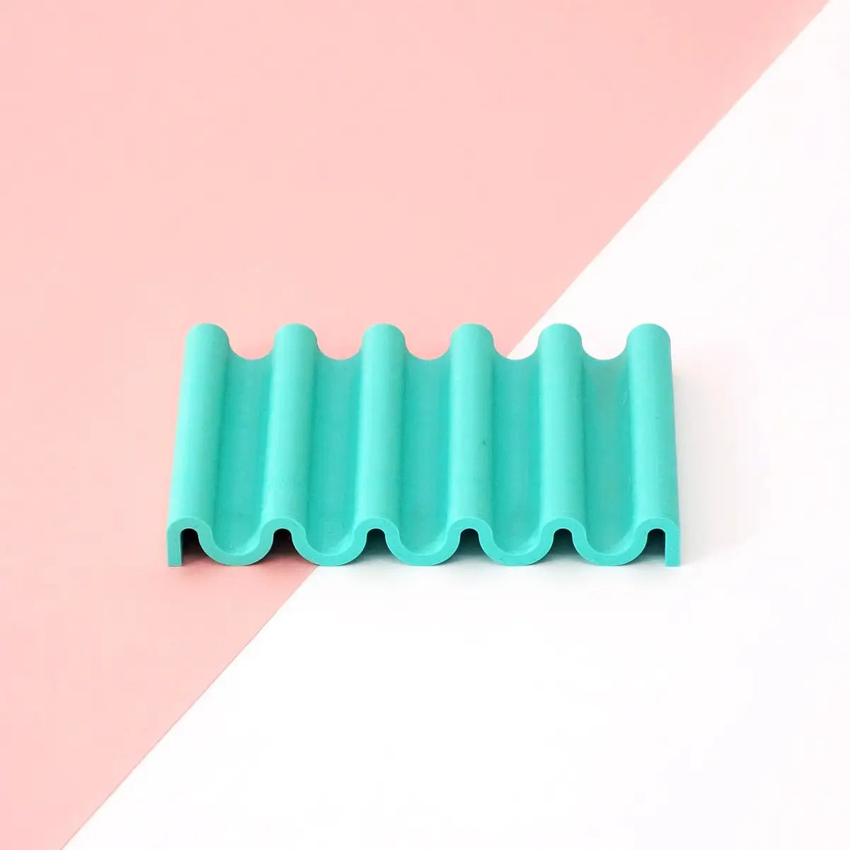 3D Printed Recycled Pet - Caribbean Onda Soap Dish