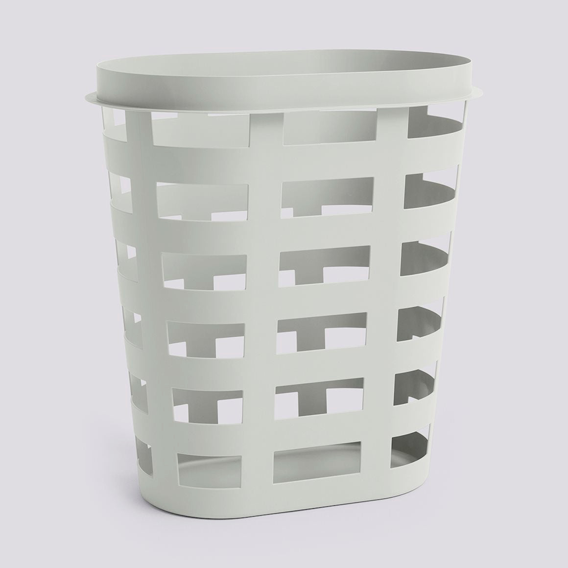 BASKET (RECYCLED) - LARGE - LIGHT GREY