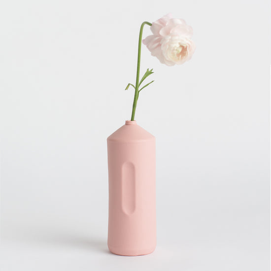 Porcelain Bottle Vase #2 - pink
