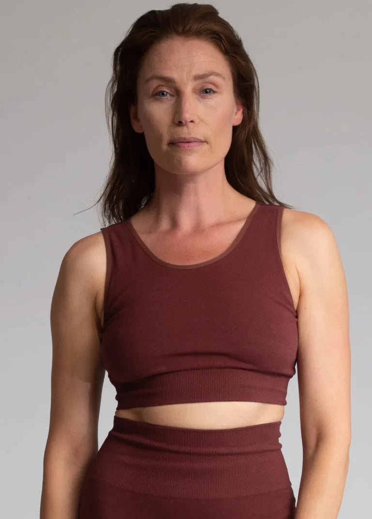 Jo-Jane Organic Cotton Yoga Bra - Andorra
