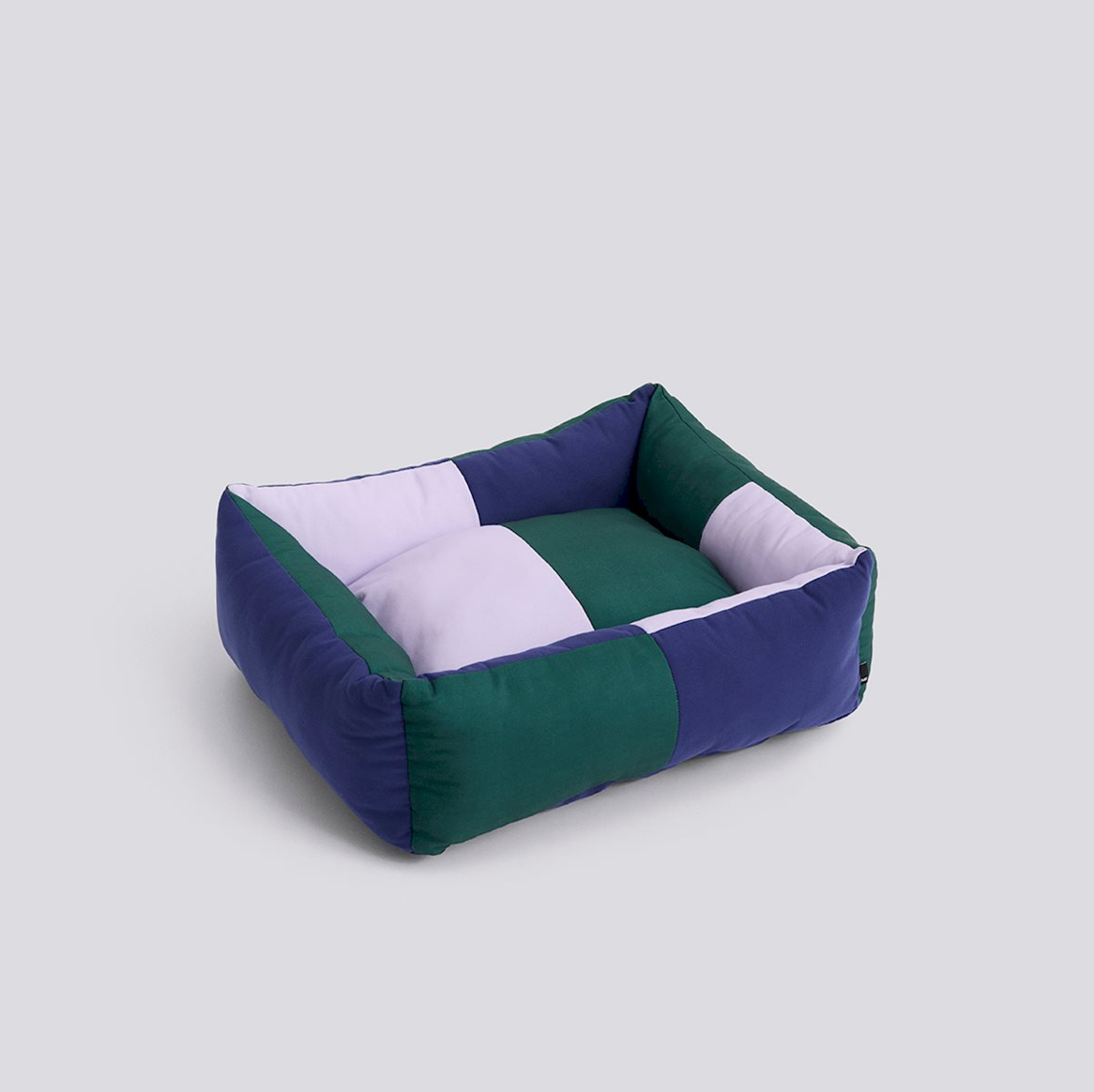HAY DOGS BED  S - GREEN, LAVENDER AND BLUE