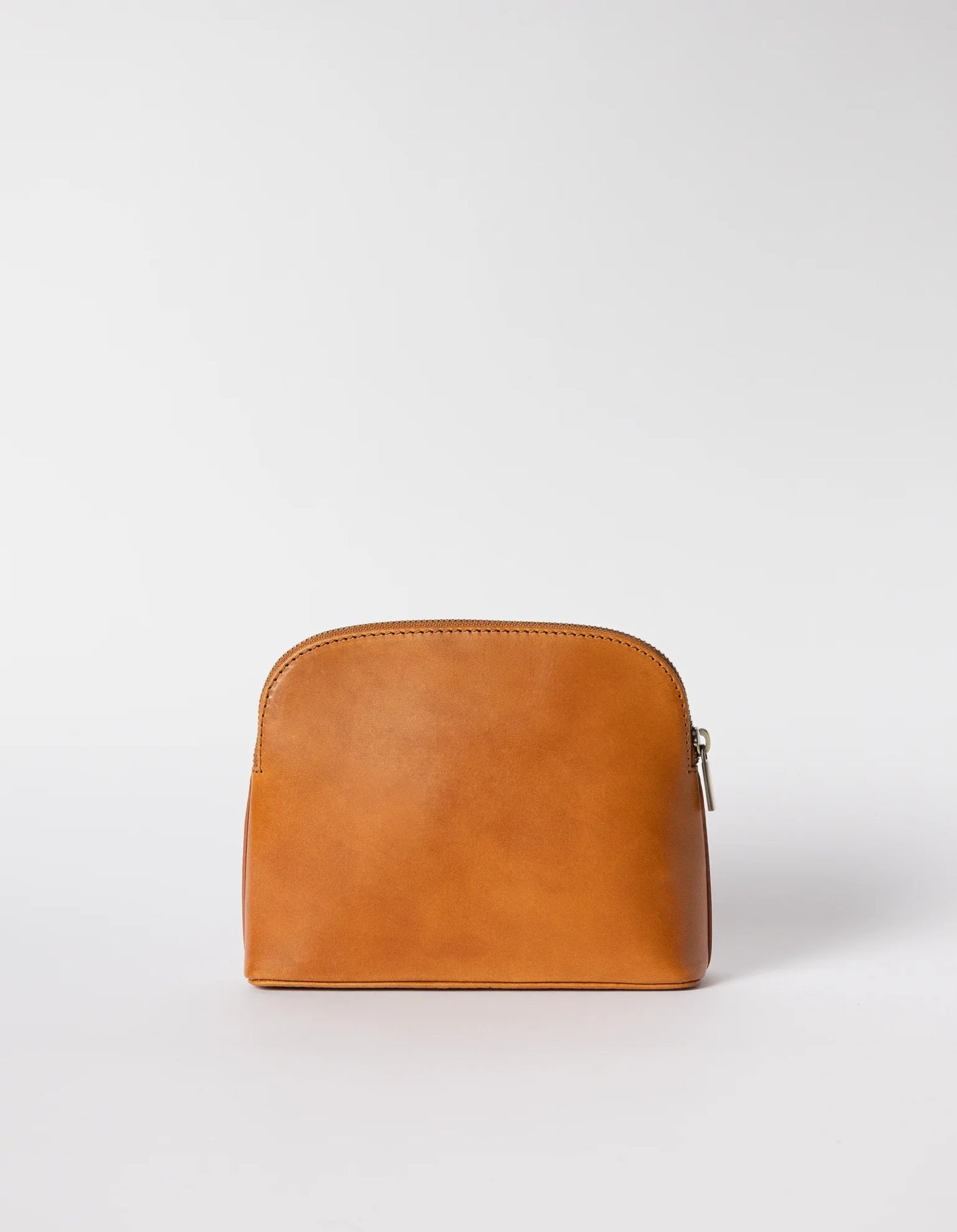 Cosmetic Bag - Cognac Classic Leather