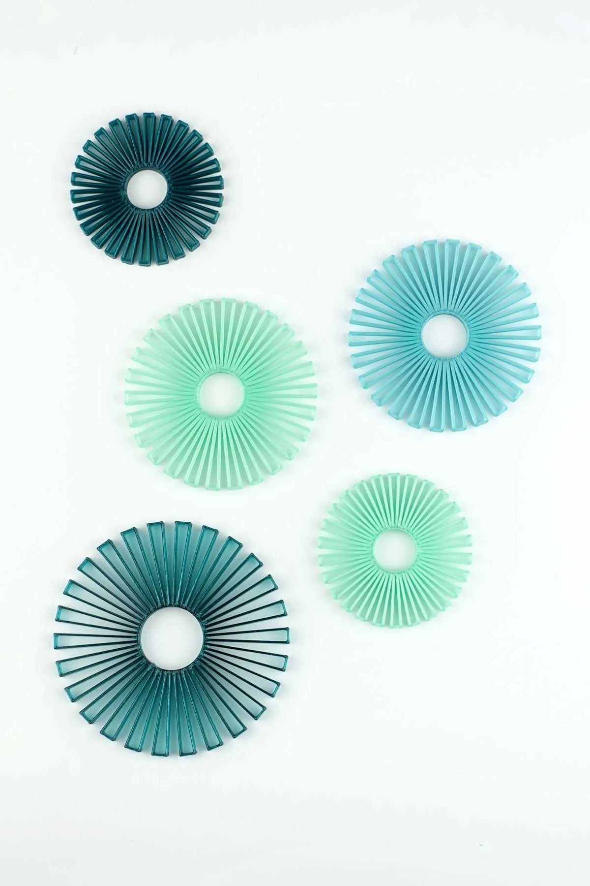 Ornaments - Decorative Hangers - Emerald Green Turquoise & Mint Green