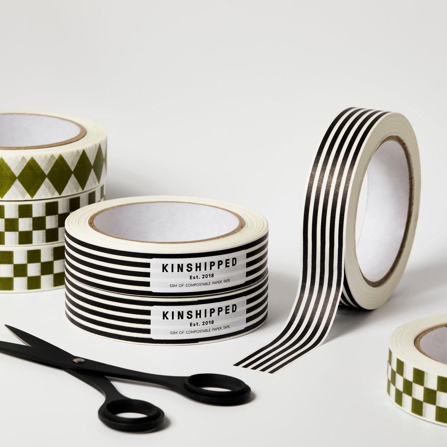Paper Tape - Horizontal Stripes