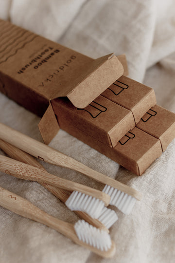 Bamboo Toothbrush - 4 Pack