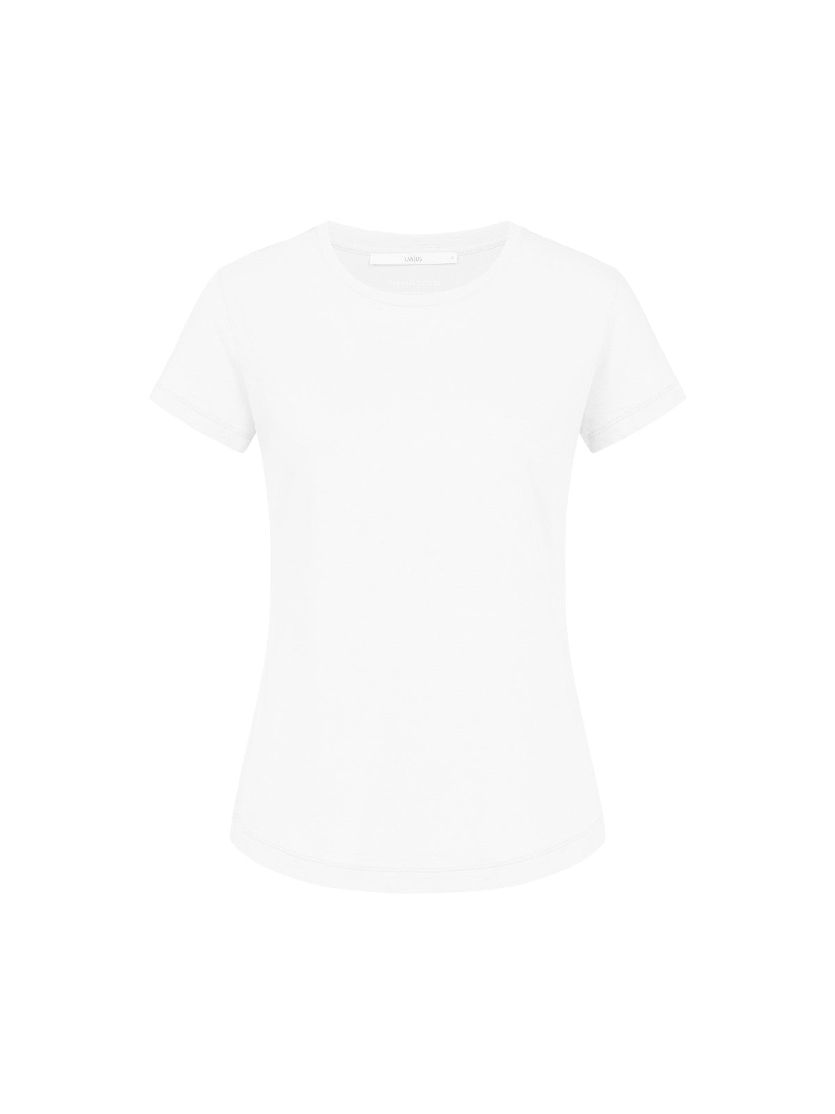SHORT SLEEVED SHIRT (GOTS) made of organic cotton - White