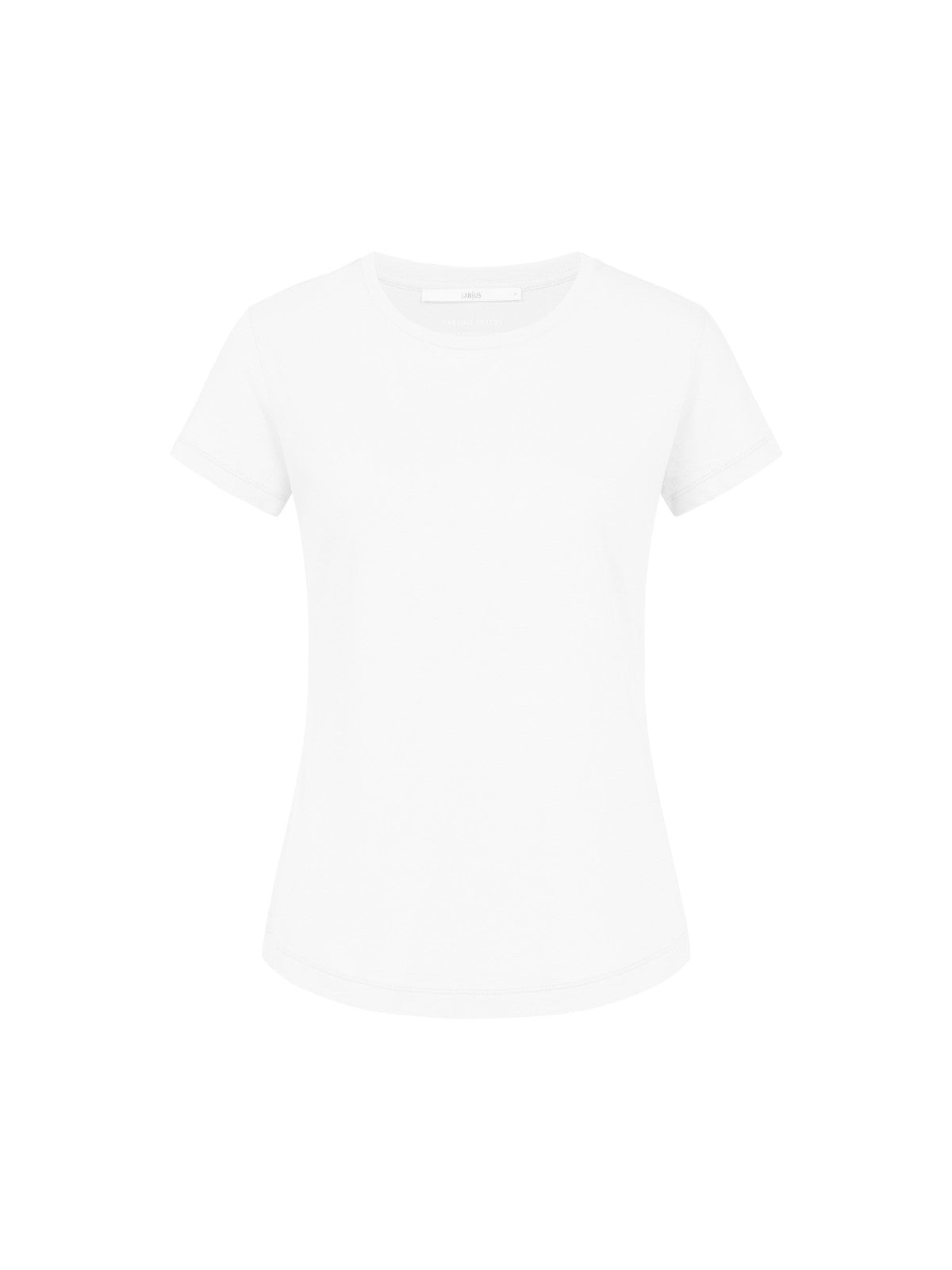 SHORT SLEEVED SHIRT (GOTS) made of organic cotton - White