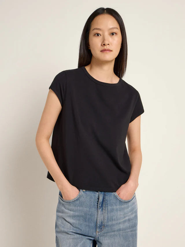 SHORT SLEEVE SHIRT (GOTS) - Black