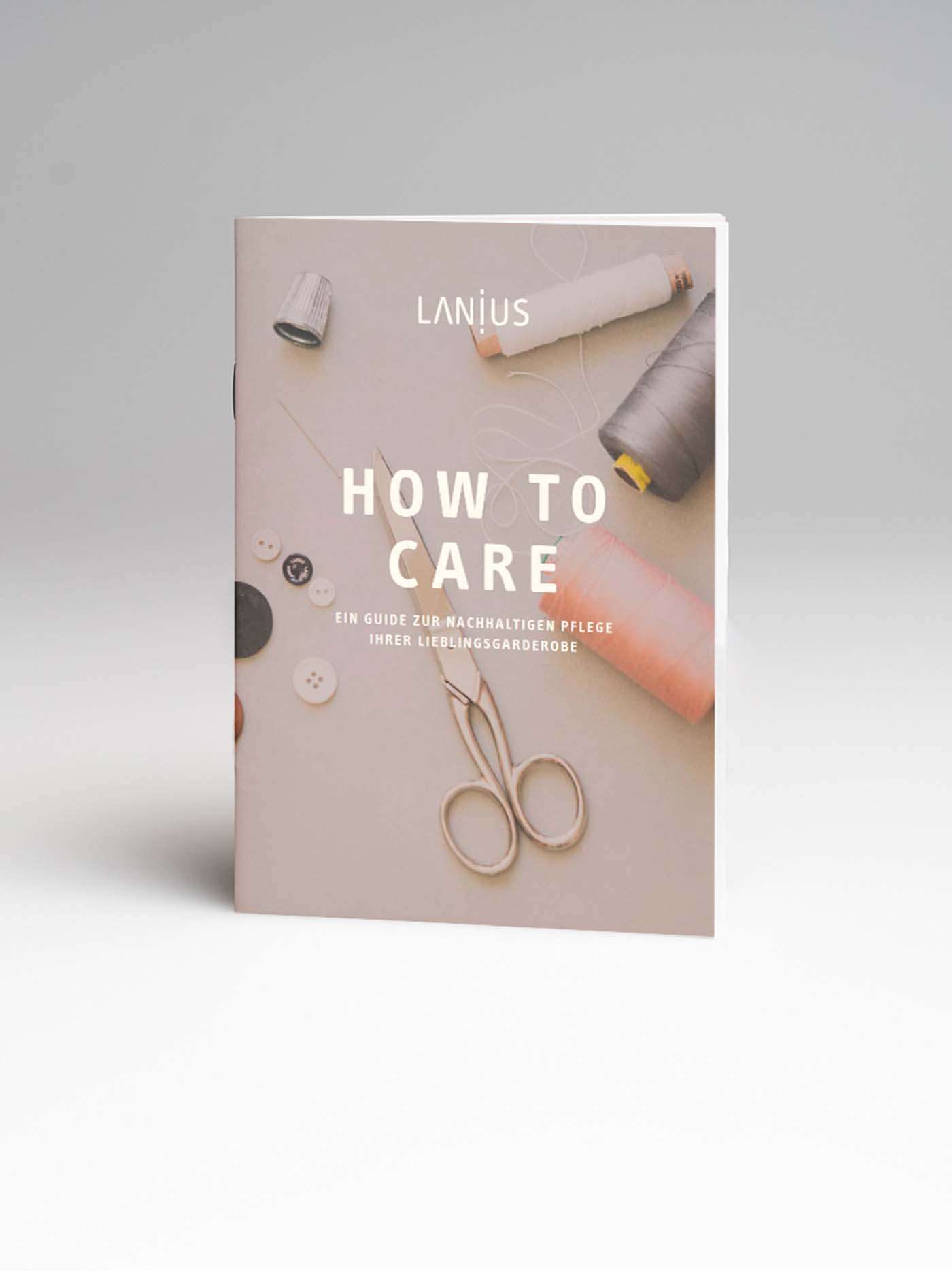 HOW TO CARE BOOKLET (German)
