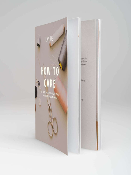 HOW TO CARE BOOKLET (German)