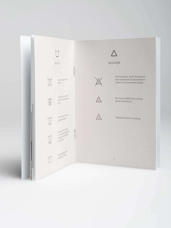 HOW TO CARE BOOKLET (German)