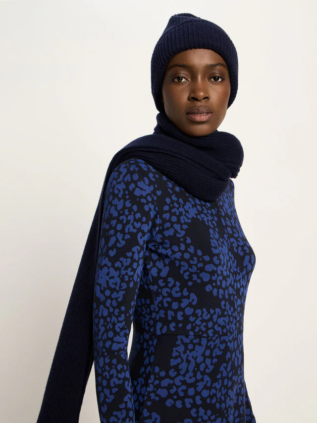 Hat made of Virgin Wool & Cashmere - Midnight