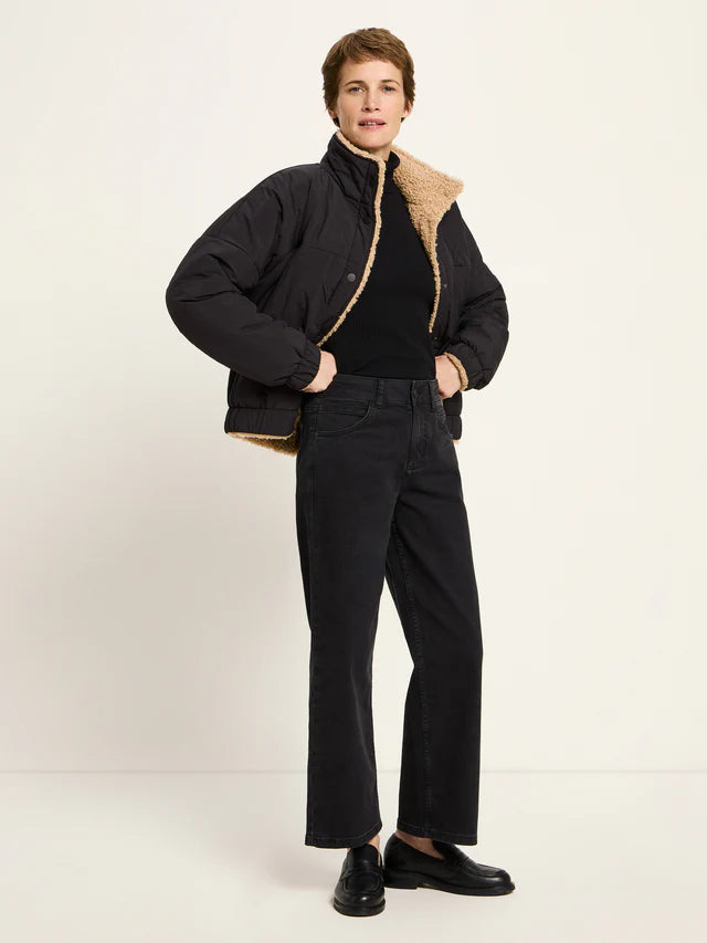 REVERSIBLE JACKET GRS - Black