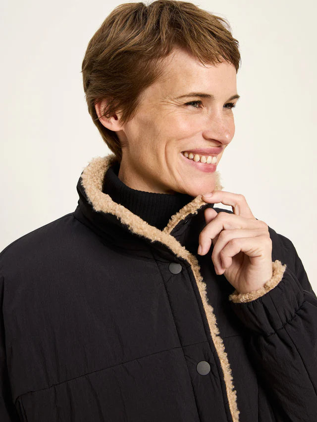 REVERSIBLE JACKET GRS - Black