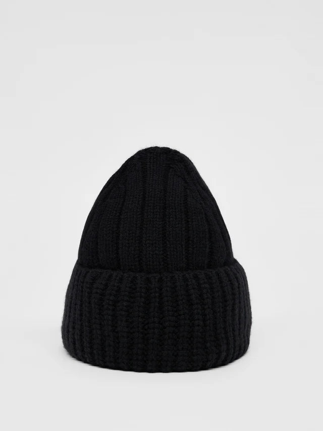 WOOL HAT (GOTS) - Black