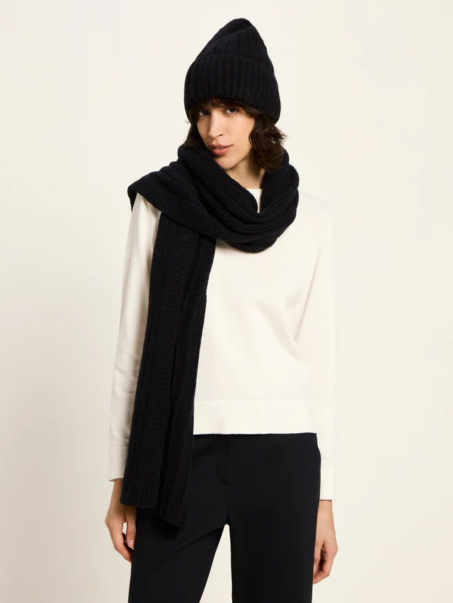 WOOL HAT (GOTS) - Black