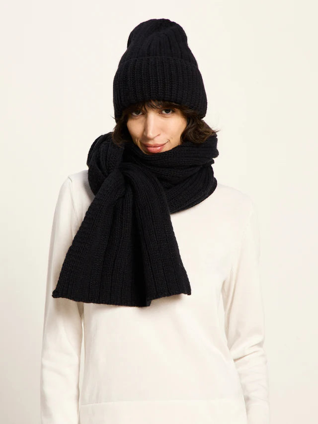 WOOL HAT (GOTS) - Black
