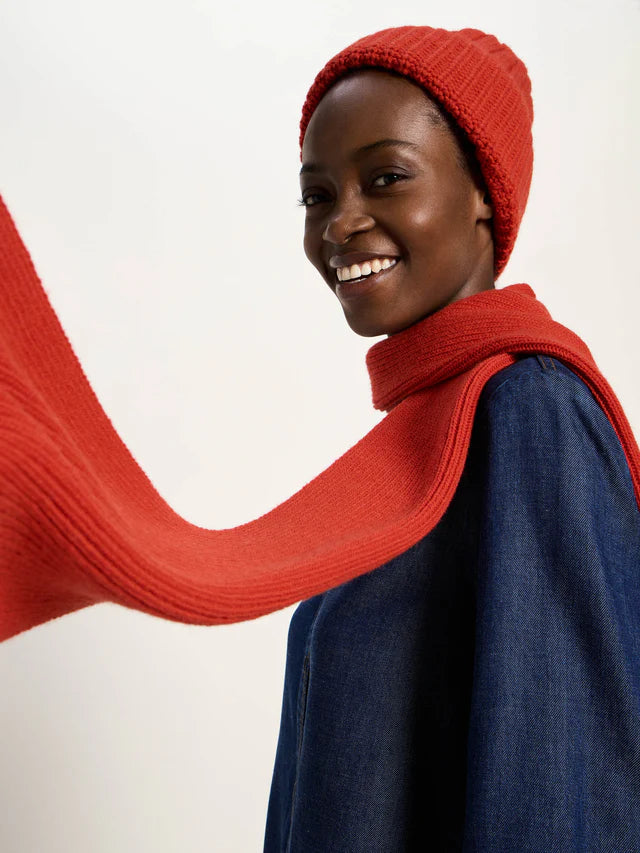 WOOL HAT (GOTS) - Red Alert