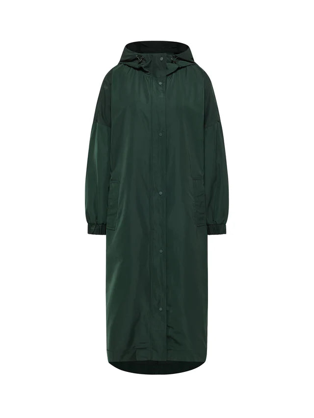 COATED COAT (GRS) - Forest