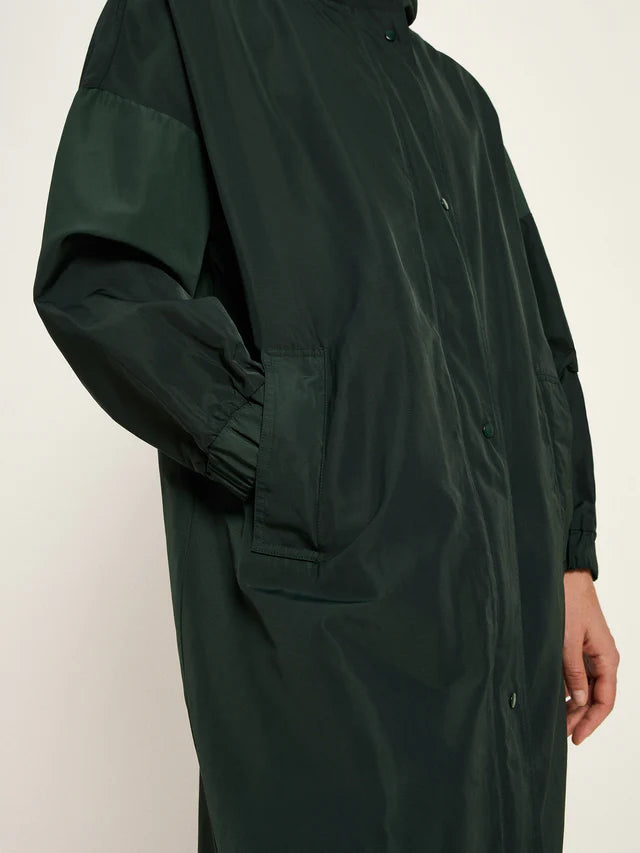 COATED COAT (GRS) - Forest