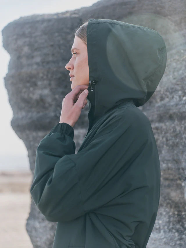 COATED COAT (GRS) - Forest