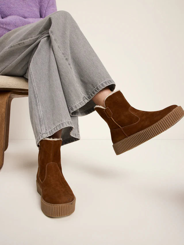 FUR BOOT - Cinnamon