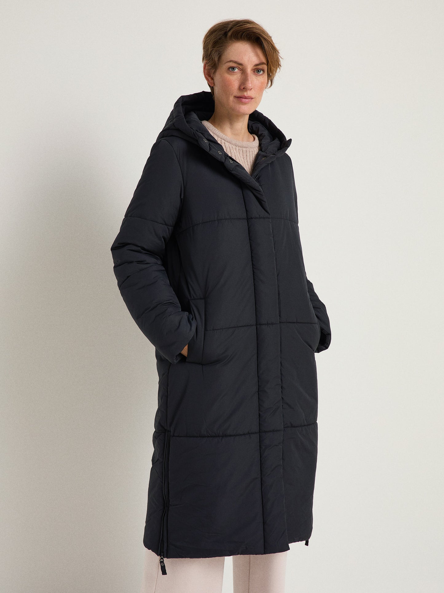Padded Coat - Black