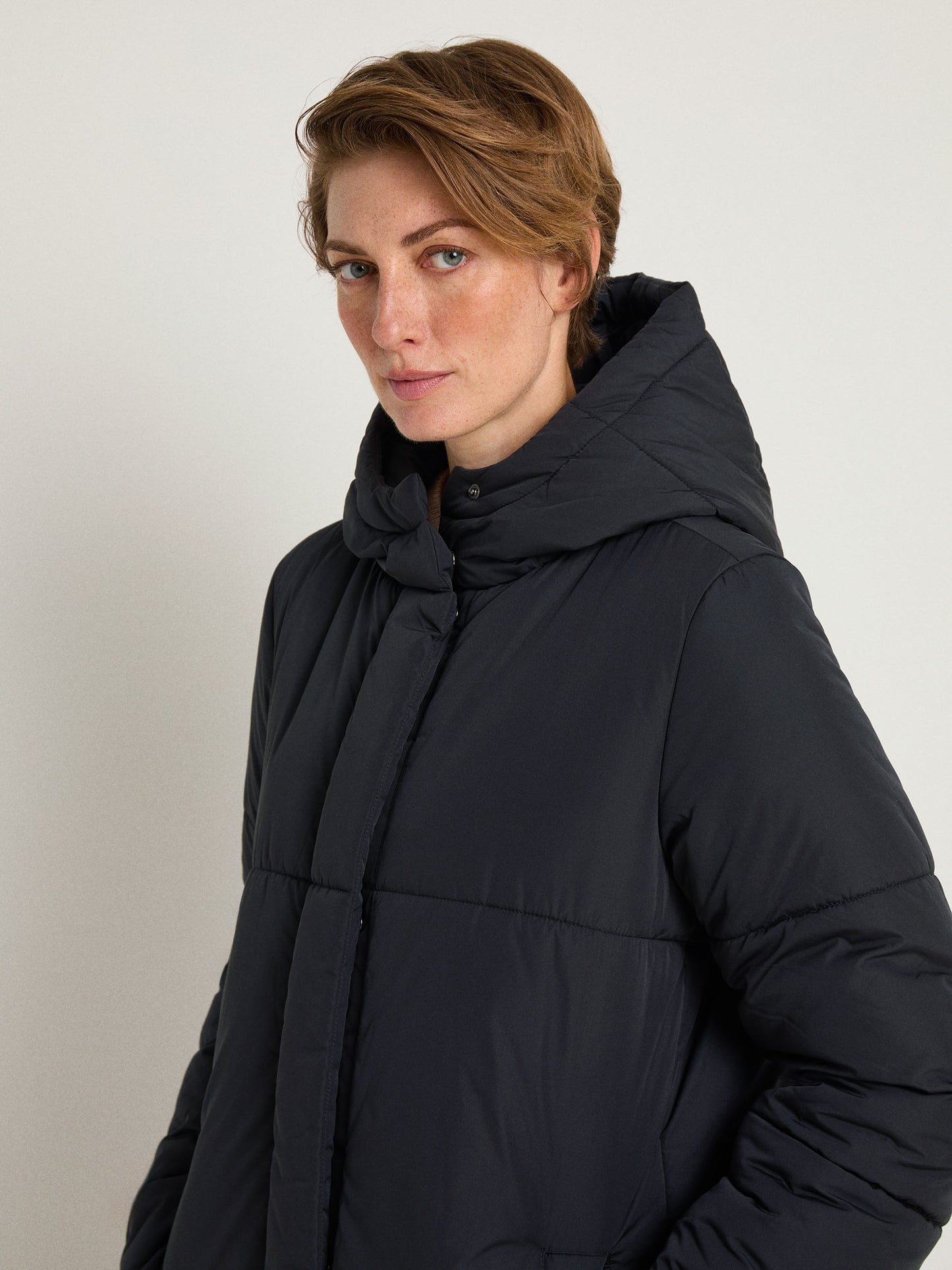 Padded Coat - Black