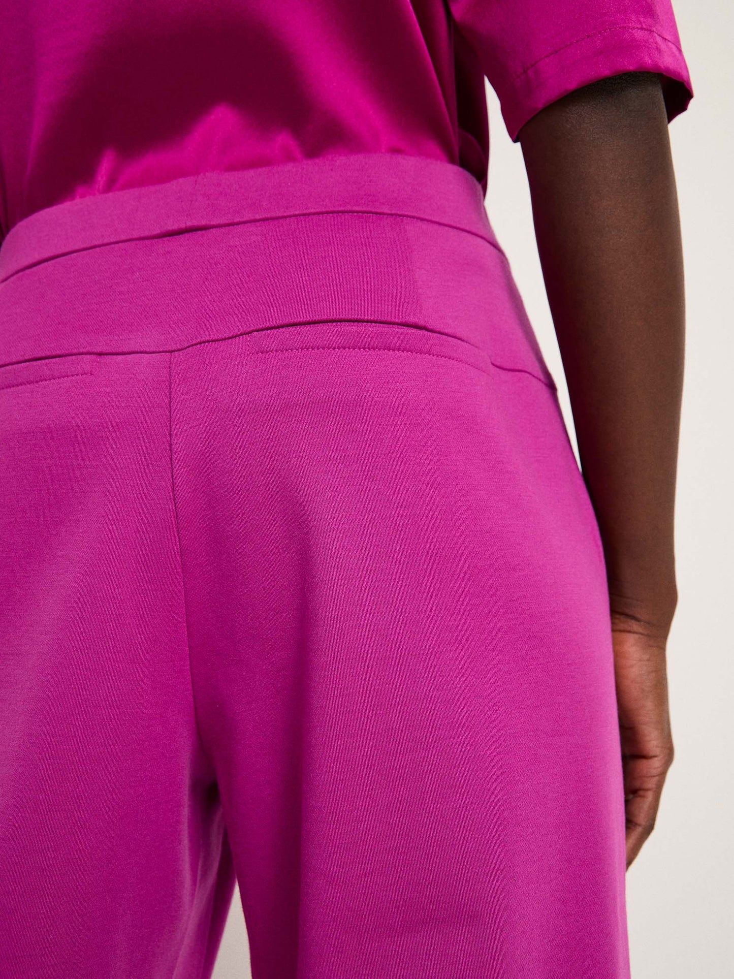 Straight Leg Trousers OCS  - Plum