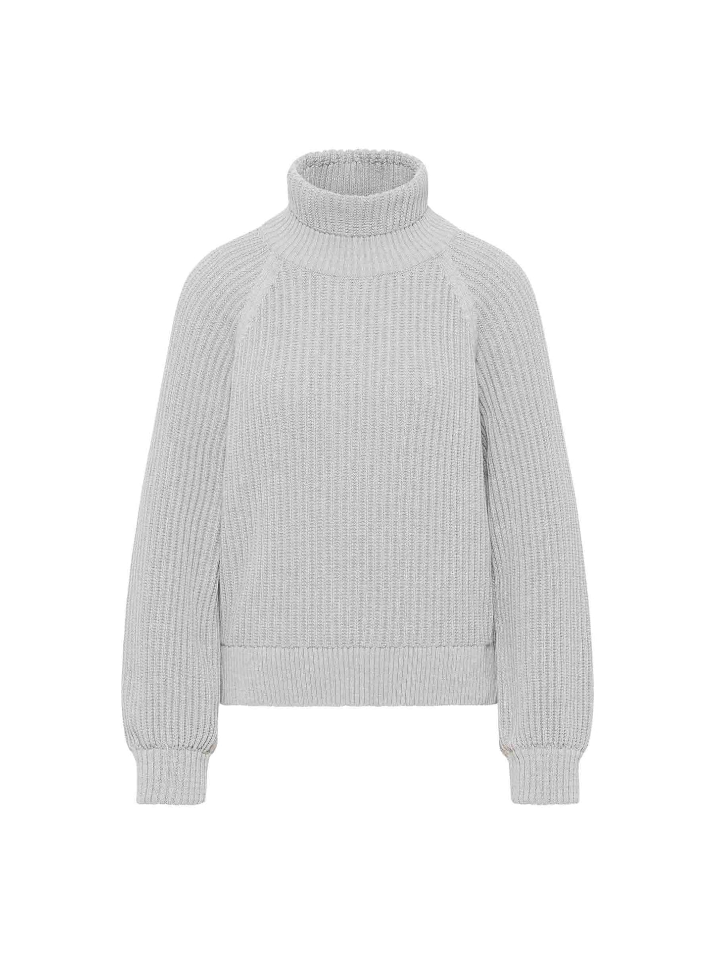 Chunky Sweater GOTS - Grey Melange