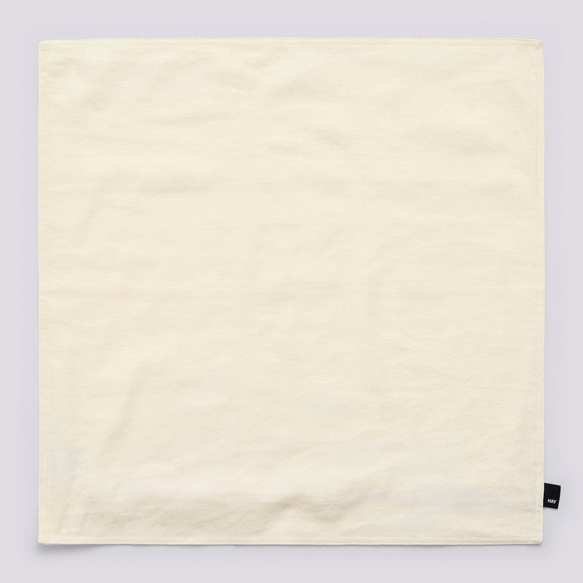 LINEN CUSHION COVER - 60 X 60 - CREAM