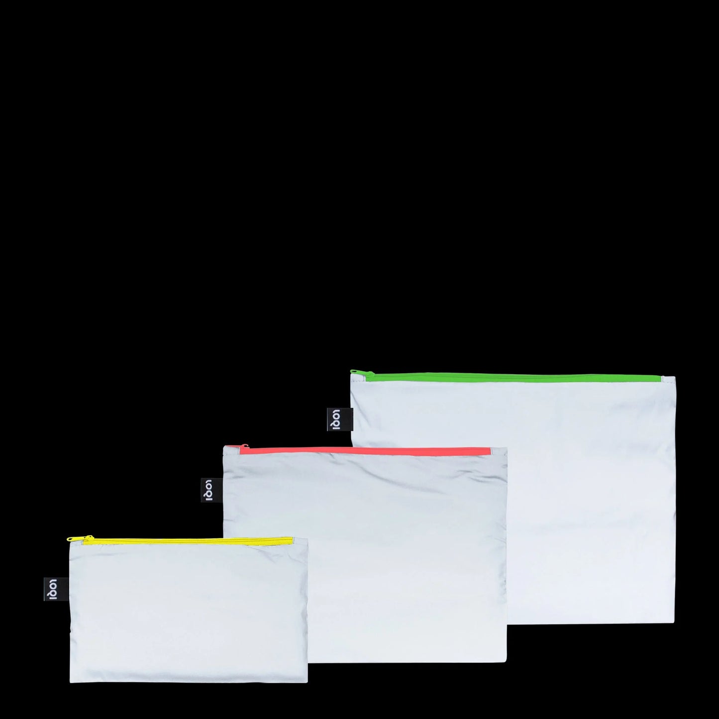 REFLECTIVE Neon - Zip Pockets - Set of 3